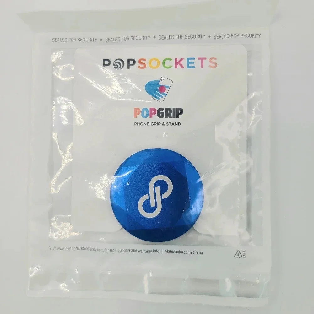 Poshmark Pop Socket Blue Jewel Beveled Jewel PopSocket Popgrip Birthday Swag